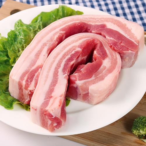 八戒日记无抗土猪五花肉速冻生猪肉健康绿色肉类食品厂家直